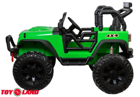 Детский электромобиль Jeep JC 666 24V Зеленый