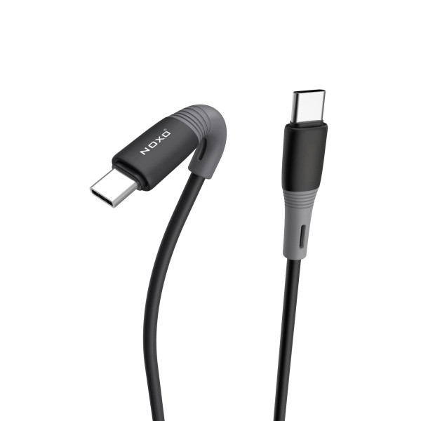 Кабель NOXO CN-2 Type-C to Type-C 60w 1 метр Черный