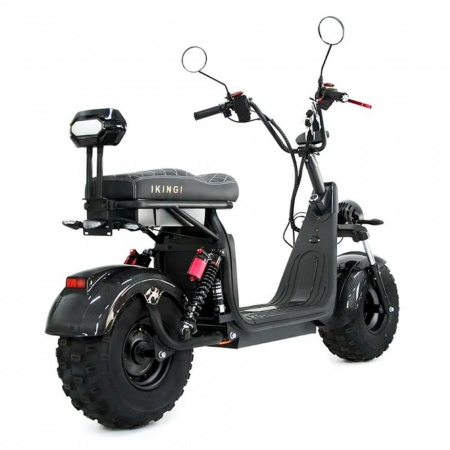 Электроскутер Ikingi X7 PRO OFF-ROAD (Черный)