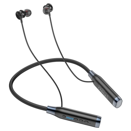 Беспроводные наушники для спорта Hoco ES62 Pretty, Bluetooth, 800 мАч, черный