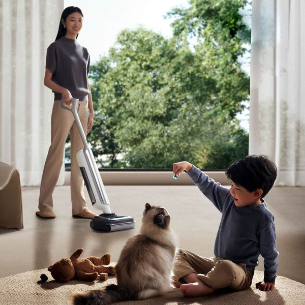 Беспроводная электрошвабра Xiaomi Mijia Wireless Floor Washer 4 Pro (Е301E301JZ) CN Silver