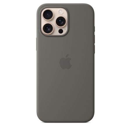 Чехол Silicone Case MagSafe Iphone 16 Pro Max Stone Gray