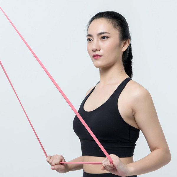Резинки для фитнеса YUNMAI 2080*13*4.5мм (YMRB-L2080) розовый