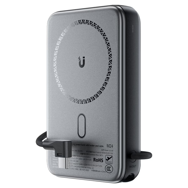 Портативный аккумулятор AceFast Magnetic M24 10000mAh Black