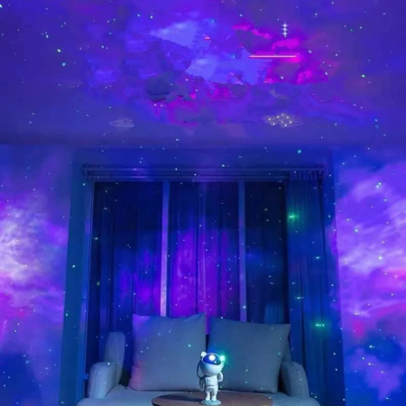 Ночник проектор Космонавт Astronaut Starry Sky Projector Белый