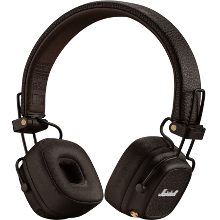 Беспроводные накладные наушники Marshall Major V Brown