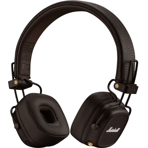 Беспроводные накладные наушники Marshall Major V Brown