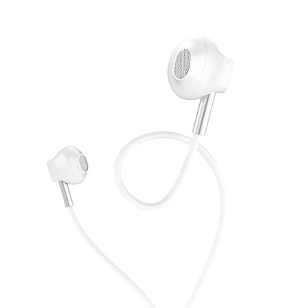 Проводные наушники Hoco M57 Sky, Jack 3.5mm, 1.2 м, белый