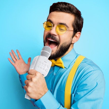 Система караоке Hoco BK5 (Cantando white)
