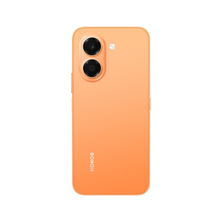 Смартфон Honor X7e 6/256GB Orange — на белом фоне