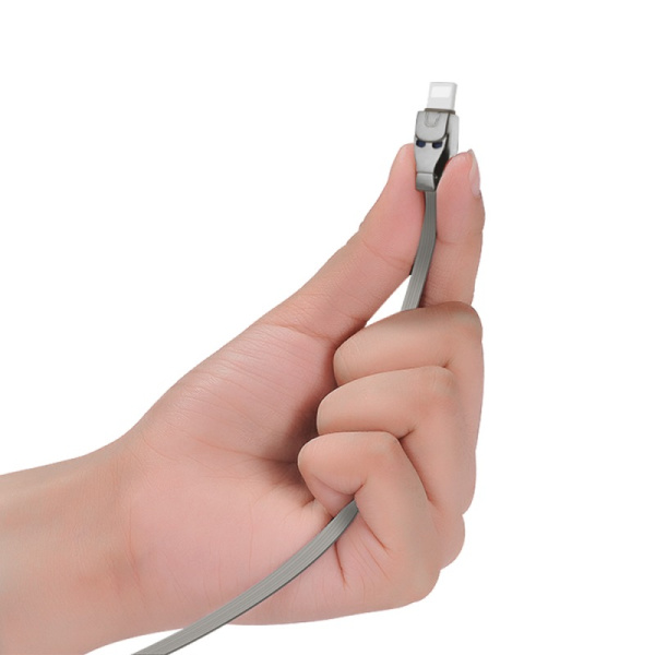 Кабель Hoco U14 Steel Man 1,2 м (Lightning-USB)