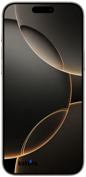 Apple iPhone 16 Pro Max 256GB Natural Titanium (1 SIM + eSIM) (ОАЭ) — вид спереди и сзади