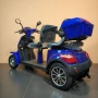 Электроскутер четырехколесный двухместный Syccyba 4rike X2 1000W (60V20Ah) Синий