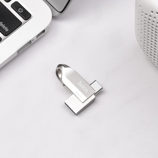 Флешка Hoco flash drive USB 3.0/Type-C UD8 (128GB)