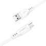 Кабель AceFast C3-09 USB - Micro USB White