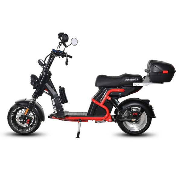 Электроскутер White Siberia Pro Black Edition 2026 5000W