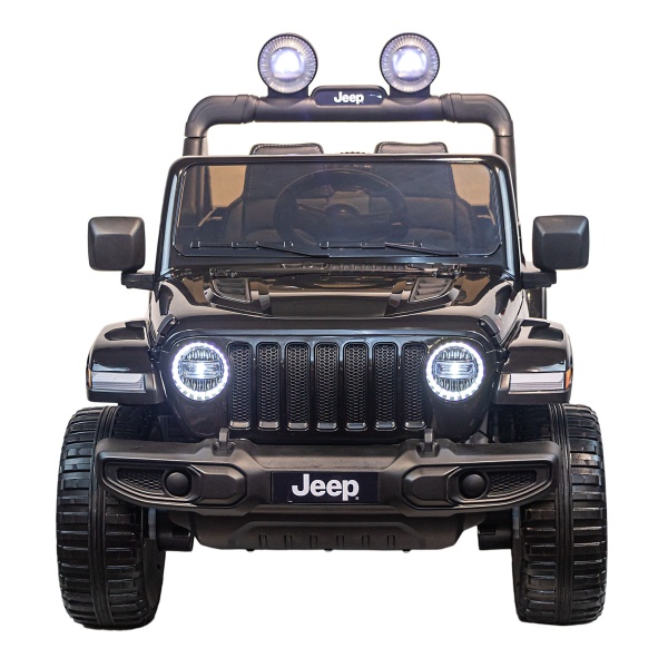 Детский электромобиль Джип Jeep Rubicon DK-JWR555 черный