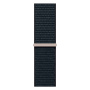 Apple Watch Series 9, 41 мм, корпус из алюминия цвета «тёмная ночь», спортивный ремешок цвета «тёмная ночь»