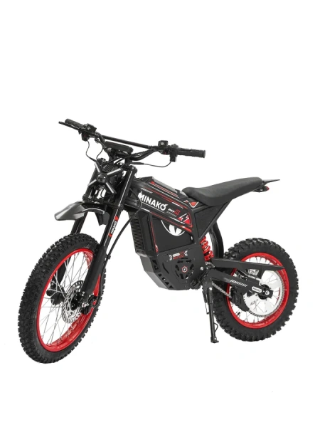 Электропитбайк Minako Pit R 60V 23Ah — Красный