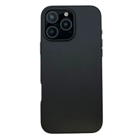 Чехол кожаный KZDOO Protective Case для Iphone 16 Pro Черный