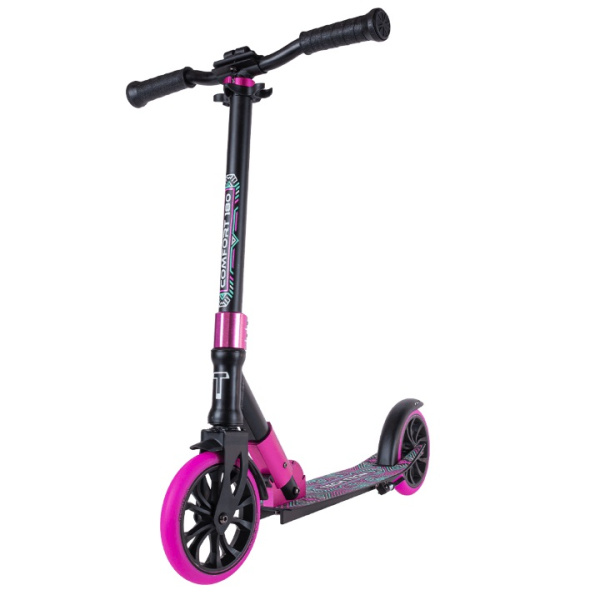 Самокат Tech Team Comfort 180R 2022 Black/Pink