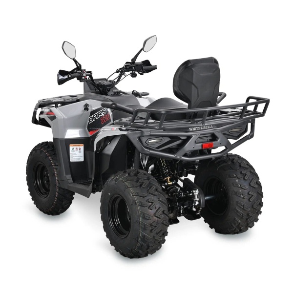 Бензиновый квадроцикл WHITE SIBERIA BARS 320CC PRO (серый)