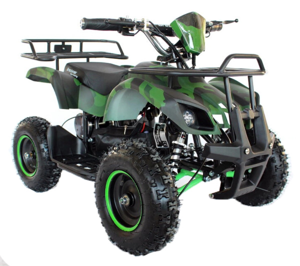 Квадроцикл GreenCamel Gobi K21 (36V 800W R6 Цепной привод) Армейский зеленый