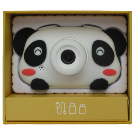 Детский фотоаппарат игрушка Fun Camera Panda с селфи-камерой