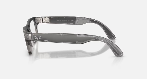 Ray‑Ban Meta Blayzer Optics Gen 2 RW7001 8529 Ice Grey, 54–19
