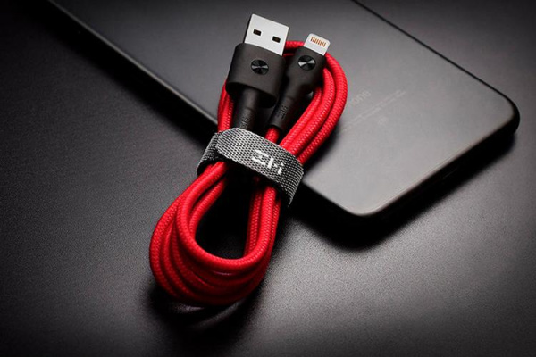 Кабель USB/Lightning Xiaomi ZMI MFi 200см Red AL833 (арт. 05043)