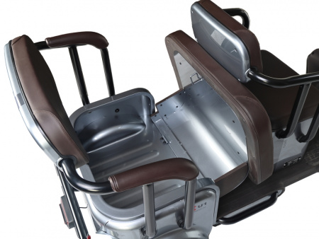Электротрицикл Wanshida U1-X 60V 800Вт (Коричневый-3093)