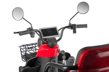 Электротрицикл Rutrike Gelbert Kappa 48V/60V 650Вт (Красный-3044)