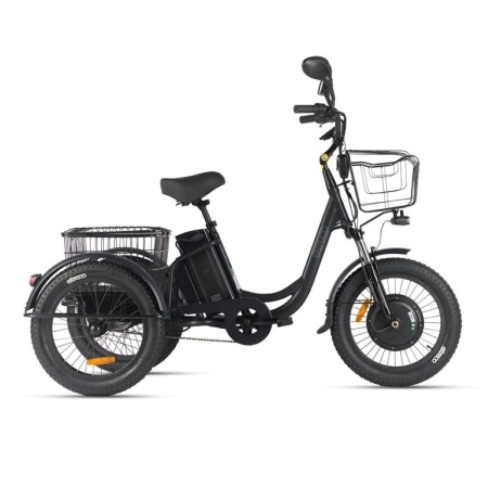 Электровелосипед Eltreco Porter Fat 500 (Черный матовый-3205)