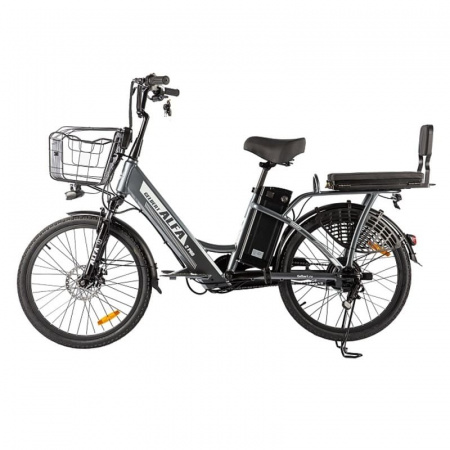 Электровелосипед Eltreco Gelbert ALFA 2 PRO (Серый-2933)