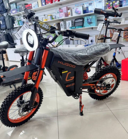 Электропитбайк Kugoo Wish 01