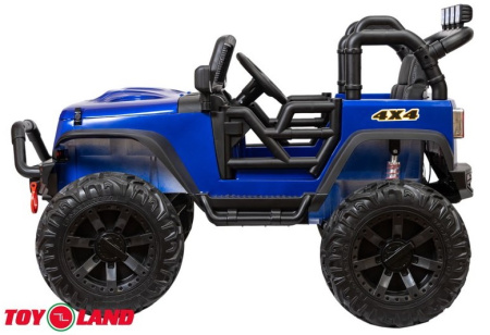 Детский электромобиль Jeep JC 666 24V Синий краска