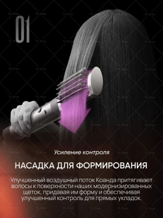 Стайлер SenCiciMen X9 Fuchsia EU (4шт насадок)