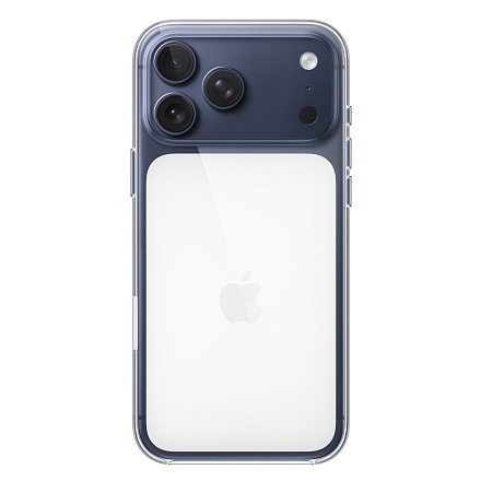 Чехол Clear Case MagSafe Iphone 17 Pro Max Navy Blue