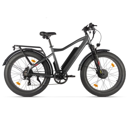 Электровелосипед Eltreco BigCat Dual Next PRO (Черный матовый-3181)