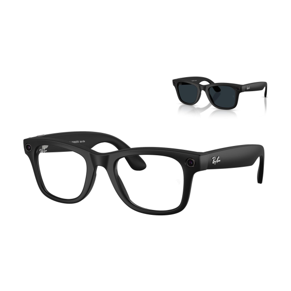 Ray‑Ban Meta Wayfarer Gen 2 RW4012 Matte Black / Transitions Gray, 50–22