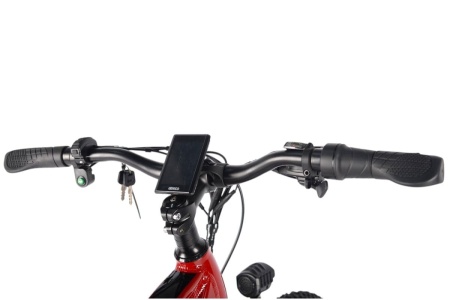 Электровелосипед Eltreco XT 600 Pro (Красный глянец-3195)