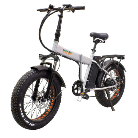 Электровелосипед GreenCamel Форвард (R20FAT 500W 48V 10Ah) складной, 6скор Серебристый