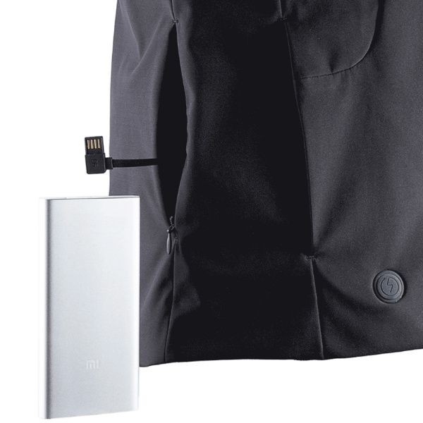 Куртка с подогревом Xiaomi Ninetygo 90Points GOFUN Black (M)
