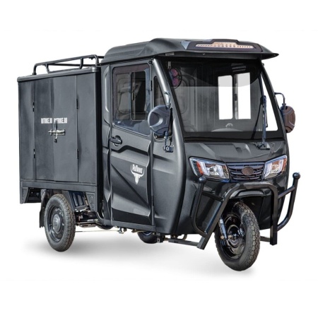 Грузовой электротрицикл Rutrike КАРГО Кабина Универсал 1500 60V1000W (Зеленый-2905)