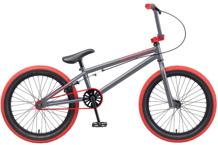 Велосипед TechTeam BMX TT Mack 20"х21" 2020 Серый