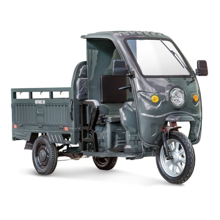 Грузовой электротрицикл Rutrike Гермес 1500 60V1200W (Серый-2751)