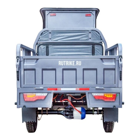 Грузовой электротрицикл Rutrike Глобус 1500 60V/1000W (Черный матовый-3320)