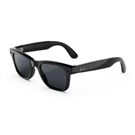 Умные очки Ray-Ban Meta Wayfarer Gen 3 Transparent Matte Ocean Blue / Transitions Grey, Large
