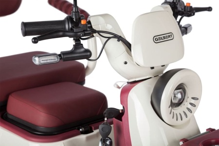 Электротрицикл Rutrike Gelbert Mercury 48V/60V 650Вт (Черный-3047)