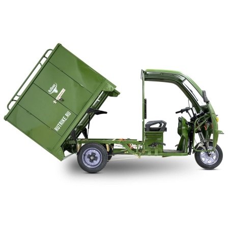 Грузовой электротрицикл Rutrike КАРГО 1500 60V1000W (Черный матовый-2901)
